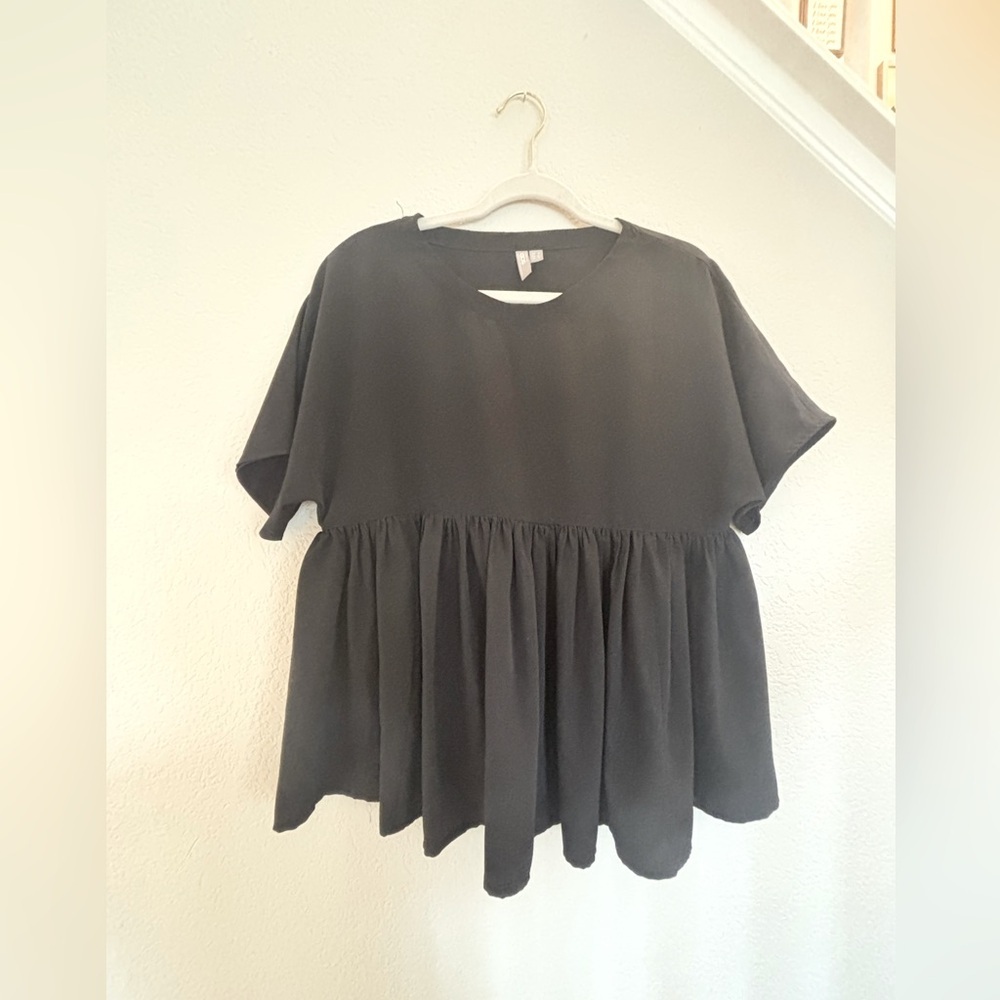 ASOS babydoll peplum top